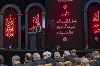 العتبة العباسية المقدسة تقيم مراسم رفع راية الخدمة الحسينية في مجمّع أبي الفضل العباس (عليه السلام)