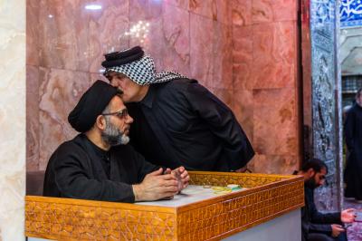 عبر محطاته.. قسم الشؤون الدينية يضاعف جهوده للإجابة عن استفتاءات الزائرين مع حلول شهر صفر