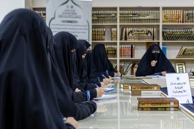 شعبة السيدة فاطمة بنت أسد تعقد اجتماعًا لمناقشة خطتها لزيارة الأربعين