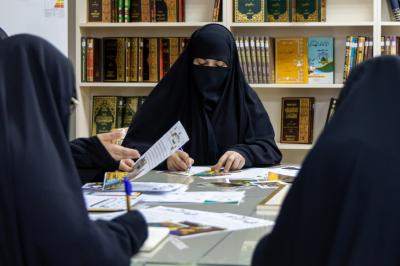 شعبة السيدة فاطمة بنت أسد تبحث استعداداتها لبرنامج (رياحين الأربعين) القرآني التعليمي