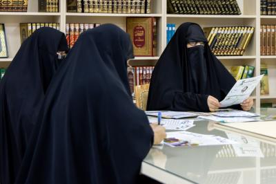 شعبة السيدة فاطمة بنت أسد تبحث استعداداتها لبرنامج (رياحين الأربعين) القرآني التعليمي