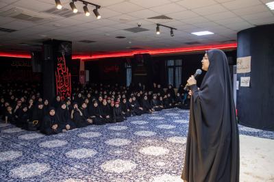 شعبة السيدة فاطمة بنت أسد تحيي ذكرى استشهاد السيدة رقية (عليها السلام)