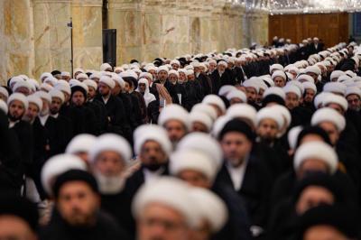 سماحة السيد الصافي يدعو المشاركين في المشروع التبليغي لزيارة الأربعين إلى الارتقاء بوعي الزائر