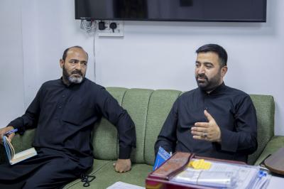 قسم الشعائر يعقد اجتماعًا تنسيقيًّا مع عدد من الجهات الساندة استعدادًا لزيارة الأربعين
