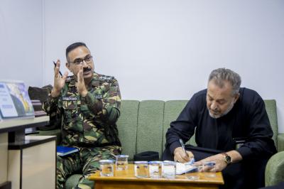 قسم الشعائر يعقد اجتماعًا تنسيقيًّا مع عدد من الجهات الساندة استعدادًا لزيارة الأربعين