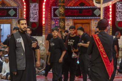 بالتنسيق مع قسم الشعائر.. مواكب العزاء تُحيي اليوم الرابع من شهر صفر عند مرقد أبي الفضل العباس (عليه السلام)