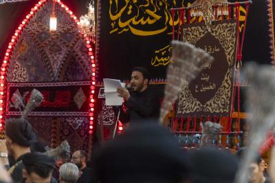 بالتنسيق مع قسم الشعائر.. مواكب العزاء تُحيي اليوم الرابع من شهر صفر عند مرقد أبي الفضل العباس (عليه السلام)