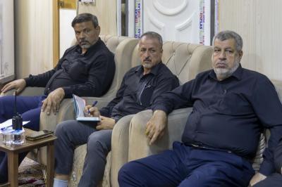 قسم بين الحرمين الشريفين يناقش استعداداته الخاصة بزيارة الأربعين