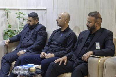 قسم بين الحرمين الشريفين يناقش استعداداته الخاصة بزيارة الأربعين