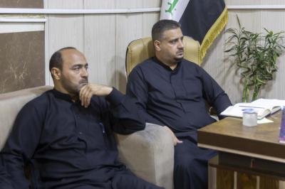 قسم بين الحرمين الشريفين يناقش استعداداته الخاصة بزيارة الأربعين