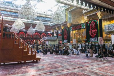 شعبة الخطابة تقيم مجلس عزاء لإحياء ذكرى شهادة الإمام الحسن (عليه السلام)