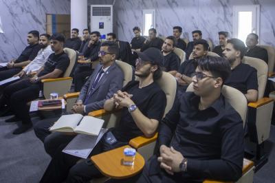 قسم الاتصالات يقيم برنامجًا تدريبيًّا لطلبة جامعة الكفيل