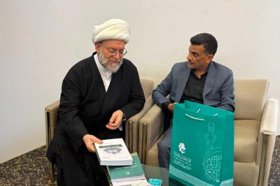 قسم الشؤون الفكرية يرفد مؤسسات المثنى بإصدارات العتبة العباسية المقدسة