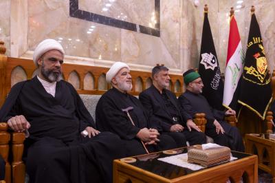 وفد المنتدى العالمي لخدمة السيدة رقية (عليها السلام) يشيد بجهود العتبة العباسية المقدسة في إحياء ذكرى شهادتها