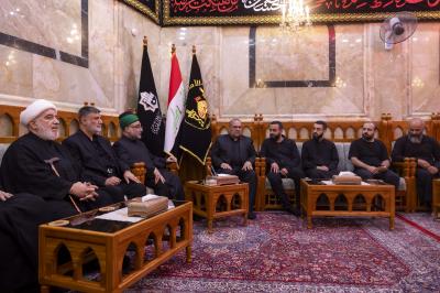 وفد المنتدى العالمي لخدمة السيدة رقية (عليها السلام) يشيد بجهود العتبة العباسية المقدسة في إحياء ذكرى شهادتها