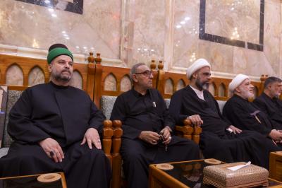 وفد المنتدى العالمي لخدمة السيدة رقية (عليها السلام) يشيد بجهود العتبة العباسية المقدسة في إحياء ذكرى شهادتها