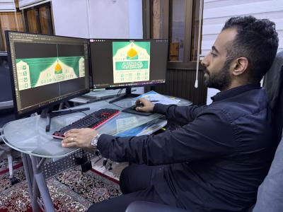 قسم الشؤون الفكرية ينفذ تصاميم الهوية البصرية للموكب الثقافي العام
