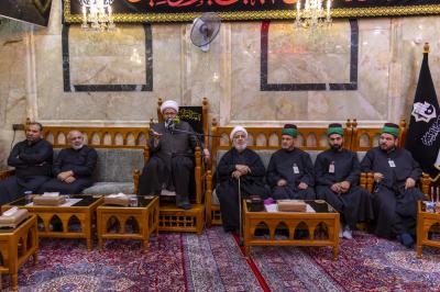 عَبرَ مجلس عزائه الأسبوعي.. قسمُ العَلاقات العامّة يحيي ذكرى شهادة الإمام الحسن المجتبى(عليه السلام)