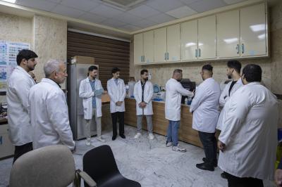 مركز السيد جعفر الحلي يستقبل المجموعة الأولى من المشاركين في برنامجٍ طبّي مخصّص لطلبة جامعة الكفيل