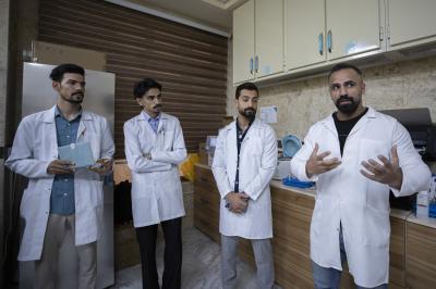 مركز السيد جعفر الحلي يستقبل المجموعة الأولى من المشاركين في برنامجٍ طبّي مخصّص لطلبة جامعة الكفيل