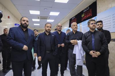 مركز السيد جعفر الحلي يستقبل المجموعة الأولى من المشاركين في برنامجٍ طبّي مخصّص لطلبة جامعة الكفيل