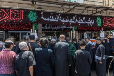 عبر موكبها الخدمي.. شعبة السادة الخدم تقدم خدماتها لزائري الأربعين في الحادي عشر من صفر