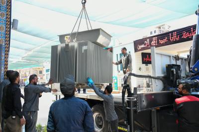 منها تنظيم مسيرهم.. ملاكاتُ قسم المقام تقدّم خدماتٍ متعدّدة لزائري الأربعين