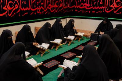 شعبة فاطمة بنت أسد تباشر تنفيذ برامجها القرآنية والثقافية في مجمع أبي الفضل العباس (عليه السلام)