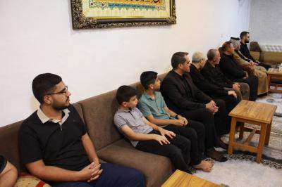 سماحة السيد أحمد الأشكوري يستقبل مجموعة من الملاكات الطبية ضمن المشروع التبليغي لزيارة الأربعين