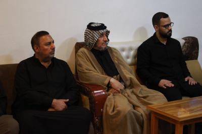سماحة السيد أحمد الأشكوري يستقبل مجموعة من الملاكات الطبية ضمن المشروع التبليغي لزيارة الأربعين