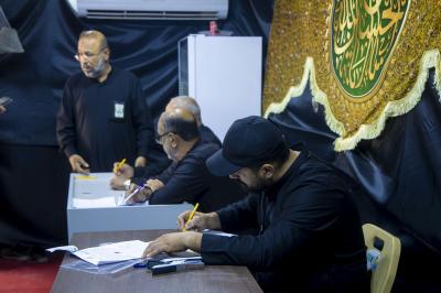 قسم الشعائر ينهي تسجيل أكثر من 15 ألف موكب خدمي وعزائي مشارك في زيارة الأربعين