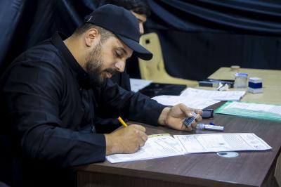 قسم الشعائر ينهي تسجيل أكثر من 15 ألف موكب خدمي وعزائي مشارك في زيارة الأربعين