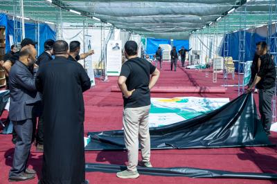العتبة العباسية المقدسة تُنهي استعداداتها لافتتاح الموكب الثقافي العام على محور النجف – كربلاء