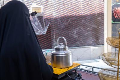 القسم النسوي في مجمع أم البنين (عليها السلام) يستقبل زائرات الأربعين بخدمات متكاملة