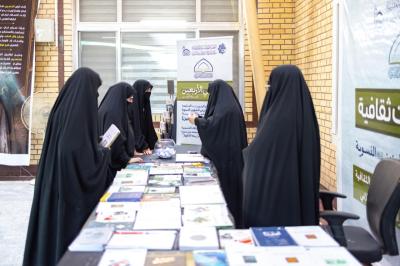 القسم النسوي في مجمع أم البنين (عليها السلام) يستقبل زائرات الأربعين بخدمات متكاملة