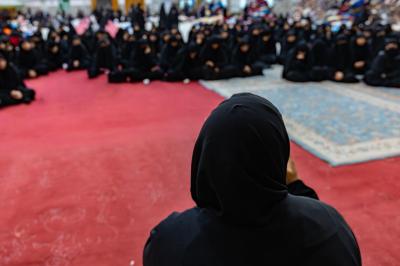 شعبة الخطابة الحسينية النسوية تحيي مجالس العزاء في مجمع أبي الفضل العباس (عليه السلام)