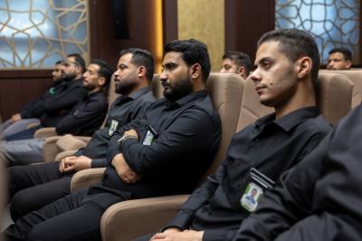 قسم العلاقات يعقد اجتماعًا تحضيريًا لمناقشة آليّة عمل مراكز إرشاد التائهين ومتطوّعي مشروع فتية الكفيل