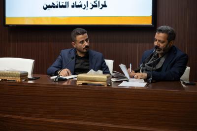 قسم العلاقات يعقد اجتماعًا تحضيريًا لمناقشة آليّة عمل مراكز إرشاد التائهين ومتطوّعي مشروع فتية الكفيل
