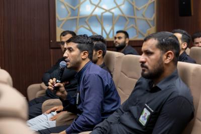 قسم العلاقات يعقد اجتماعًا تحضيريًا لمناقشة آليّة عمل مراكز إرشاد التائهين ومتطوّعي مشروع فتية الكفيل