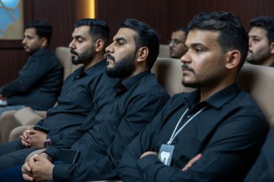 قسم العلاقات يعقد اجتماعًا تحضيريًا لمناقشة آليّة عمل مراكز إرشاد التائهين ومتطوّعي مشروع فتية الكفيل