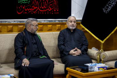 المشرف على مجمع أبي الفضل العباس (عليه السلام) يستقبل وفدًا من مرقد السيدة المعصومة (عليها السلام)
