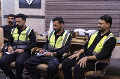 مركز الكفيل للصحة والسلامة يعقد اجتماعًا مع مسؤولي الهيئات التطوّعية استعدادًا لزيارة الأربعين