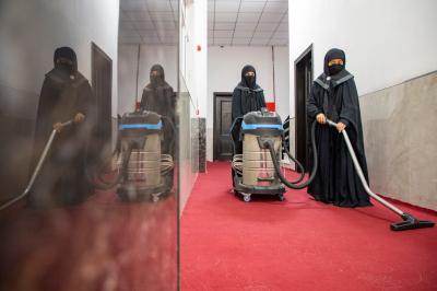 رابطة بنات الكفيل تشارك في تقديم الخدمات لزائرات الأربعين في مجمّع أبي الفضل العباس (عليه السلام)