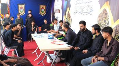 قسم الشؤون الفكرية يقيم محطات ثقافية على امتداد طرق زائري الأربعين