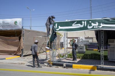 مجمع الشيخ الكليني يجهز قاعاته ومطبخه المركزي لاستقبال زائري الأربعين في محور بغداد