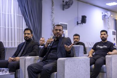 في موكب العتبتين.. المشروع التبليغي يقدم محاضرة علمية لوفد أكاديمي من جامعة ميسان