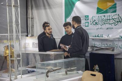ضمن الموكب الثقافي العام على محور النجف.. متحف الكفيل يعرف زائري الأربعين بمقتنياته التراثية