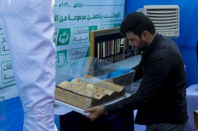 ضمن الموكب الثقافي العام.. متحف الكفيل يقيم محطة تراثية لزائري الأربعين على محور بابل