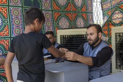 قسم المخازن يجهّز مواقع العتبة العباسية المقدسة وأقسامها بـ90 ألف مادة عينية لخدمة زائري الأربعين