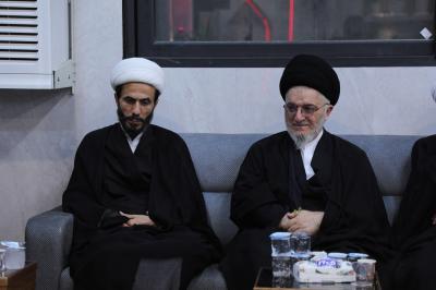 ضمن فعاليات المشروع التبليغي للحوزة العلمية.. إقامة مجلس حسيني في موكب العتبتين المقدستين